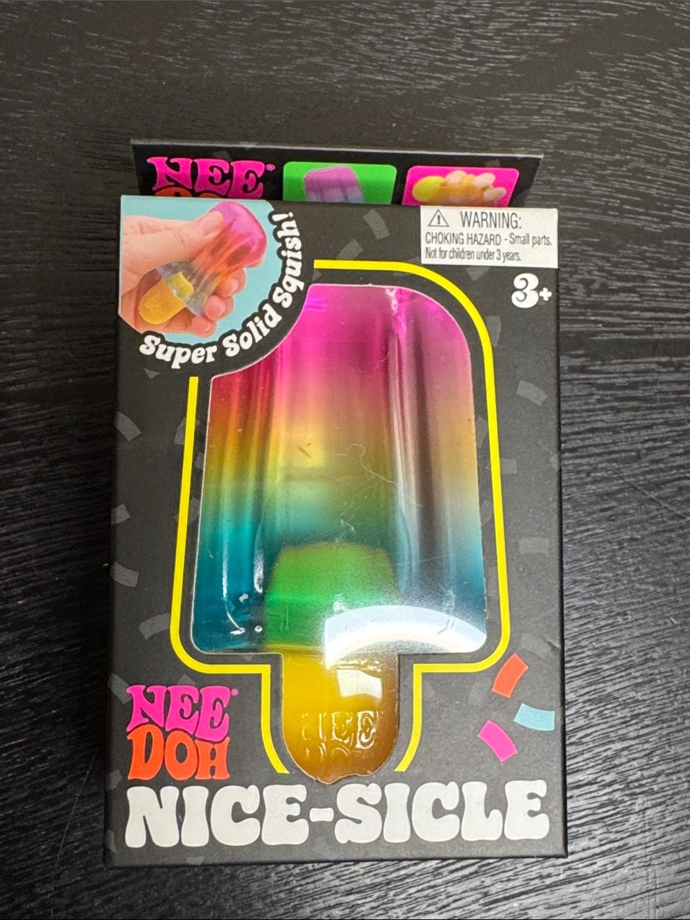 Needoh Nice-Sicle Rainbow Popsicle Toy - Multicolor